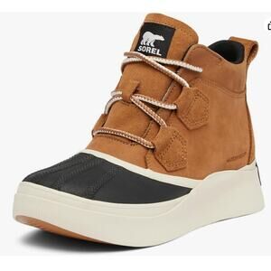 SOREL Women's Out N About lV Classic Waterproof Boot - Taffy, Black - 7